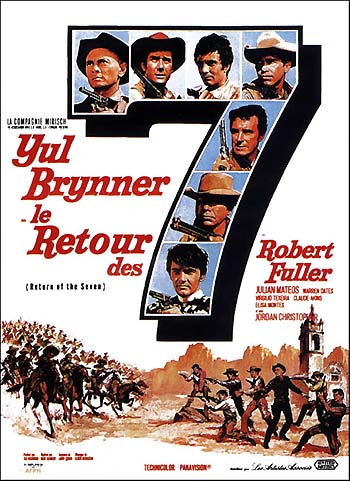 Return of the Seven - French poster